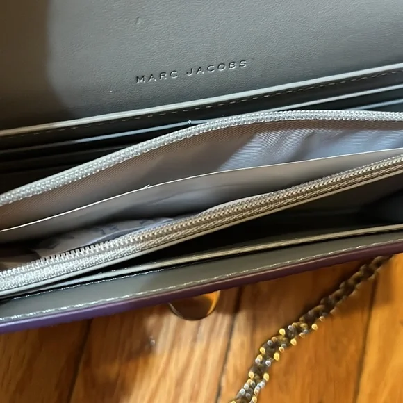 NWT ❤️Marc Jacobs The Wallet on Chain Bag with turn lock - Picture 14 of 17